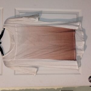 Free people colorfade high-low tshirt